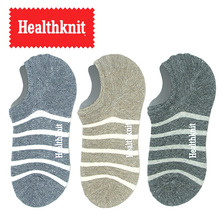 Healthknit ラミーボーダー ソックス 3P 191-3540画像