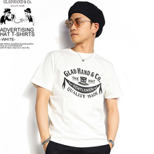 GLAD HAND ADVERTISING HAT - T-SHIRTS -WHITE- GH-19-MS-10画像