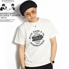 GLAD HAND ADVERTISING GLOVES - T-SHIRTS -WHITE- GH-19-MS-05画像