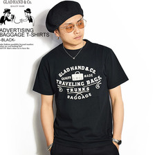 GLAD HAND ADVERTISING BAGGAGE - T-SHIRTS -BLACK- GH-19-MS-06画像
