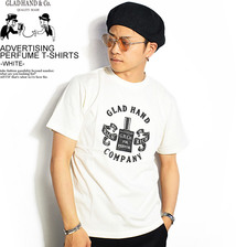 GLAD HAND ADVERTISING PURFUME - T-SHIRTS -WHITE- GH-19-MS-09画像