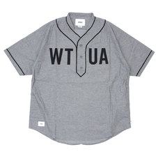 WTAPS 19SS LEAGUE SS SHIRT GRAY 191TQDT-SHM03画像