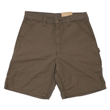 Carhartt CANVAS CELL PHONE WORK SHORT LIGHT BROWN画像
