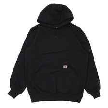 Carhartt RAIN DEFENDER PAXTON HOODED BLACK画像