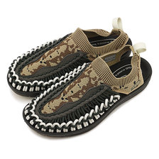 KEEN WOMEN UNEEK EVO Petrified Oak/Raven 1021490画像