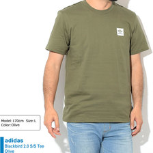 adidas Blackbird 2.0 S/S Tee Olive Originals DU8359画像