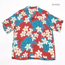 SUN SURF S/S RAYON HAWAIIAN SHIRT "PLUMERIA & PAPAYA LEAF" SS38044画像