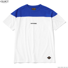 CLUCT FOOTBALL TEE (BLUE&times;WHITE) 03005画像