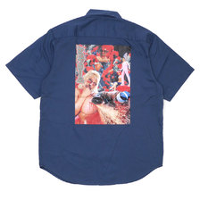 Supreme 19SS Sekintani La Norihiro Work Shirt LIGHT NAVY画像