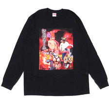 Supreme 19SS Sekintani La Norihiro L/S Tee BLACK画像