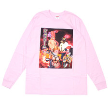 Supreme 19SS Sekintani La Norihiro L/S Tee LIGHT PINK画像