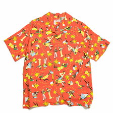 SUN SURF S/S RAYON HAWAIIAN SHIRT "FUN ISLAND OF HAWAII" SS38040画像