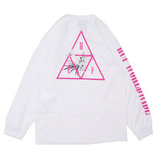 HUF 19SS JUNGLE TT L/S TEE WHITE画像
