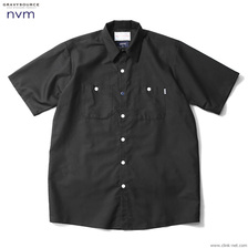 GRAVYSOURCE &times; NVM BIG S/S SHIRT (BLACK) GSNV19-SH01画像