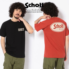 Schott OVAL LOGO T-SHIRT 3193084画像