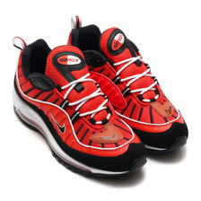 NIKE AIR MAX 98 HBNR RED/BLACK-WHITE-MTLC GLD 640744-604画像