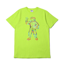 Billionaire Boys Club BB TIE-DYE ASTRO T-SHIRT LIME PUNCH 891-4200-LP画像