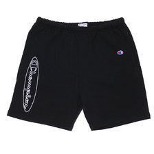 Supreme 19SS Champion Outline Sweatshort BLACK画像