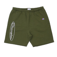 Supreme 19SS Champion Outline Sweatshort DARK OLIVE画像