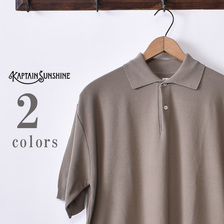 Kaptain Sunshine Polo Collar Knit Shirt画像