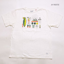 BARNS &times; TAKEDA MASASHI Made in U.S.A. S/S T-SHIRT "AMERICAN JOURNEY" BR-7941画像