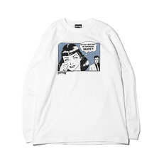 THRASHER BoyFriend L/S T-SHIRT WHITE/HORIZON TH93118画像