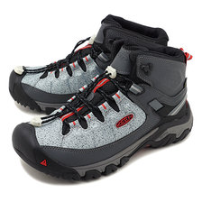 KEEN &times; FUJIROCK M TARGHEE EXP MID SP WP STONE/FIRE RED 1021804画像