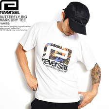 reversal BUTTERFLY BIG MARK DRY TEE -WHITE- RV19SS010画像