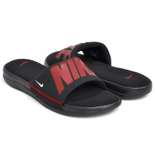 NIKE ULTRA COMFORT 3 SLIDE BLACK / GYM RED - WHITE AR4494-001画像