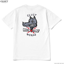 CLUCT LONE WOLF S/S TEE (WHITE) 03033画像