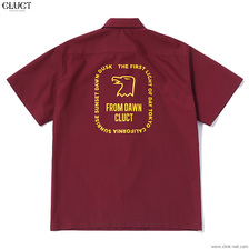 CLUCT S/S SOLID SHIRT (MALOON) 03015画像