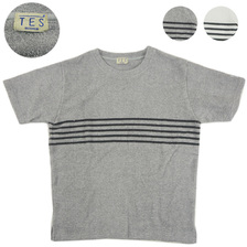 TES COMFORTABLE PILE BORDER TEE FH-9574335画像