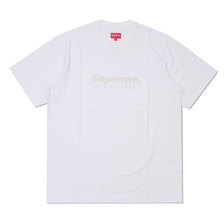 Supreme 19SS Gold Bars Tee WHITE画像