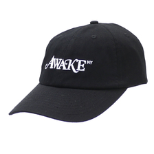 Awake NY Classic Logo Dad Cap BLACK画像