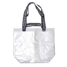 THE CONVENI KIYONAGA&CO. FUJIWARA&CO. SHOPPING TOTE BAG SILVER画像