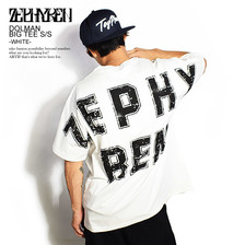 Zephyren DOLMAN BIG TEE S/S -WHITE- Z19UH20画像