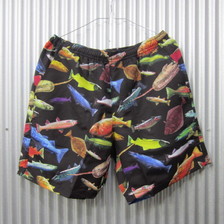 KAVU RIVER SHORT FISH FIESTA画像