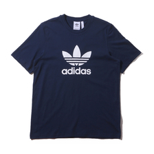 adidas TREFOIL TEE COLLEAGE NAVY ED4715画像