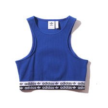 adidas CROPPED TOP COLLEGE ROYAL ED7427画像