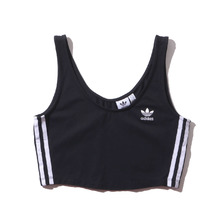 adidas CROPPED TANK BLACK ED7559画像