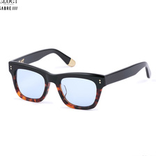 CLUCT &times; SABRE SUNGLASSIES (TWO TONE / BLUE LENS) 04000画像