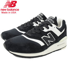 new balance M997BBK Black/White Made in USA画像