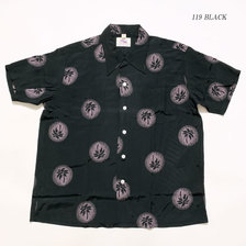 Duke Kahanamoku SPECIAL EDITTION S/S RAYON HAWAIIAN SHIRT "WONDROUS PALM TREE" DK37856画像