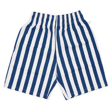 COOKMAN Chef Short Pants Wide Stripe NAVY画像