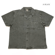 BARNS COZUN PIGMENT S/S OPEN SHIRT BR-7900画像