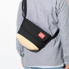 Manhattan Portage Suede Fabric Casual Extra Small Messenger Bag MP1603SD12画像