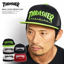 THRASHER MAG LOGO MESH CAP 19TH-C21画像