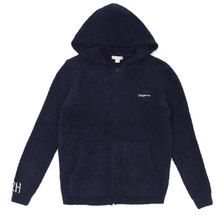 BAREFOOT DREAMS for Ron Herman California CozyChic Zip Hoodie INDIGO画像