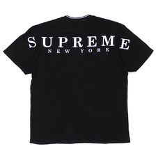 Supreme 19SS Stripe Rib Waffle Top BLACK画像