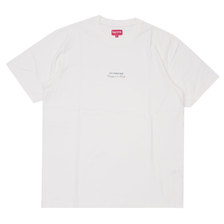 Supreme 19SS Qualite Tee NATURAL画像